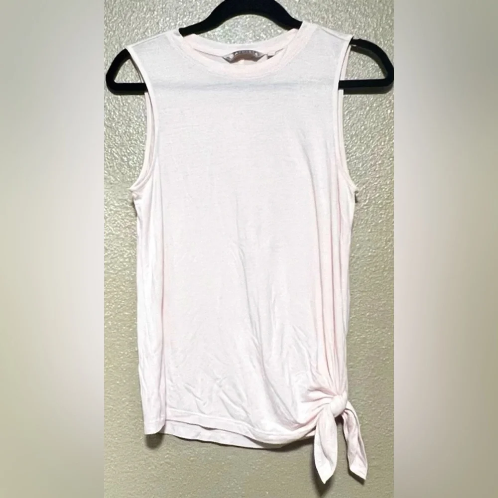 Athleta Cloudlight Asymmetrical Side Tie Tank Yoga Activewear Casual Workout Gym